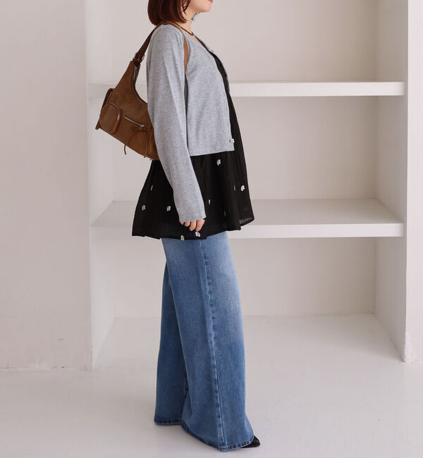 archives「花柄刺繍ミニキャミワンピース」|ワンピース|