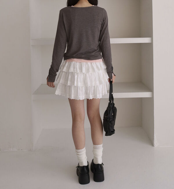 archives「シアーカットカーデ／ロングスリーブＴＯＰＳ」|カーディガン|