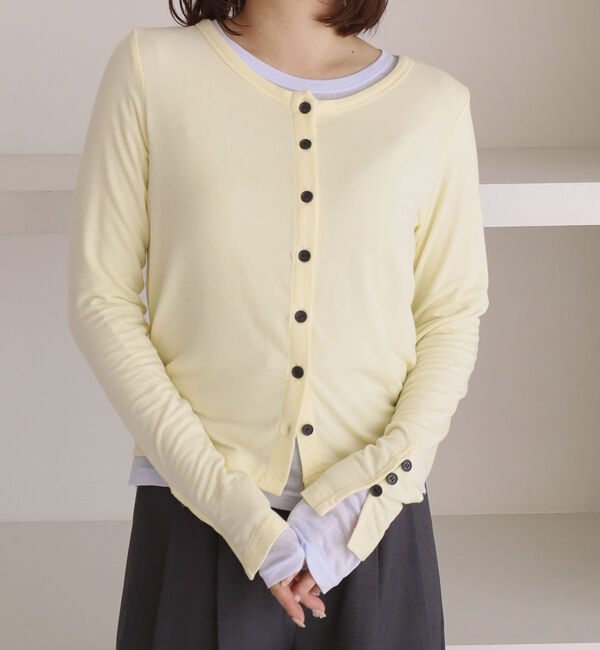 archives「シアーカットカーデ／ロングスリーブＴＯＰＳ」|カーディガン|