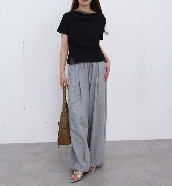 archives「チュールレイヤードタックドレープカットＴＯＰＳ」|Tシャツ・カットソー|