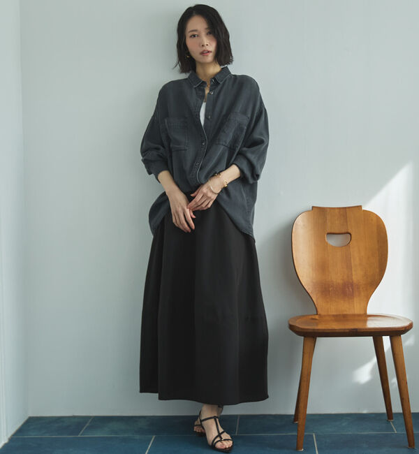 Doux archives「切替コクーンスカート」|スカート|