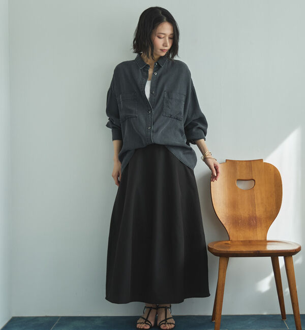 Doux archives「切替コクーンスカート」|スカート|