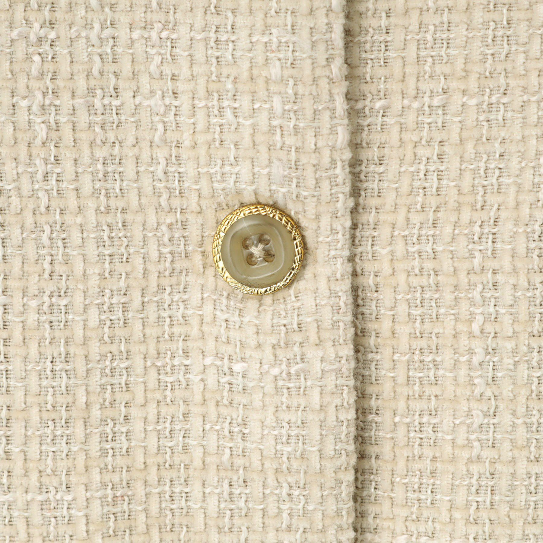 SHOO･LA･RUE「【100-140cm/プチセレ】ツイードジャケット」|ノーカラージャケット|