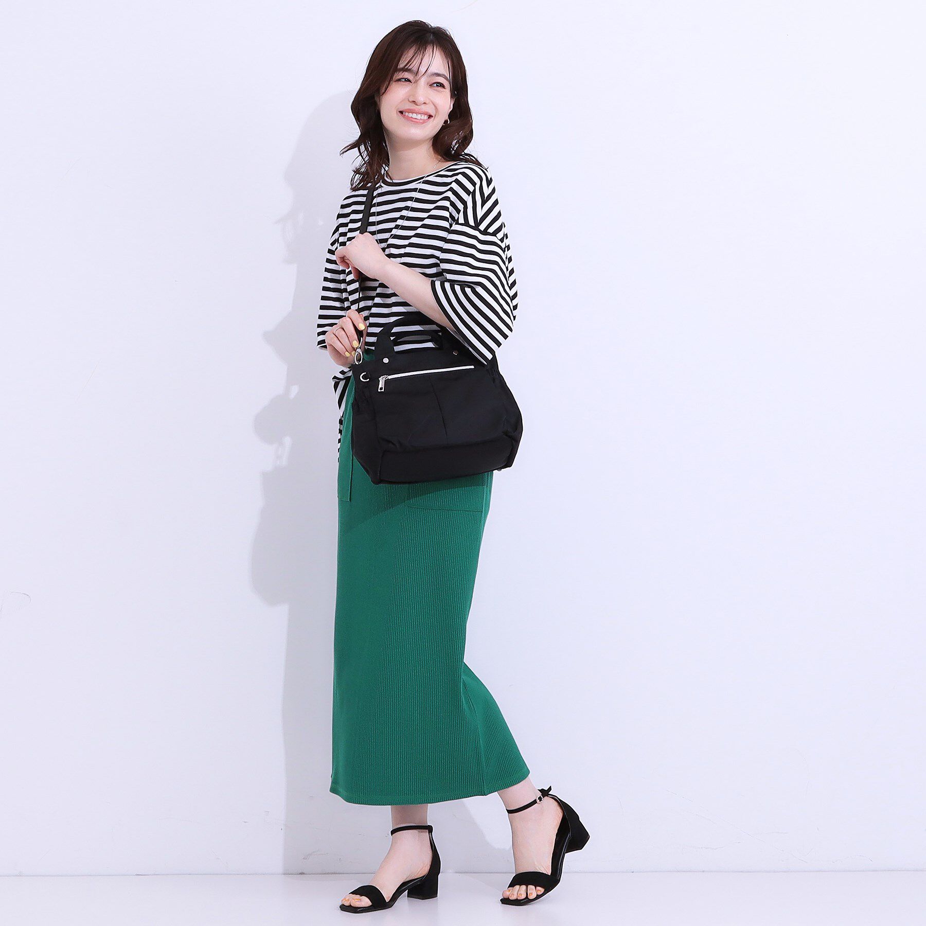 SHOO･LA･RUE「【撥水】フロントポケットトートバッグ」|トートバッグ|