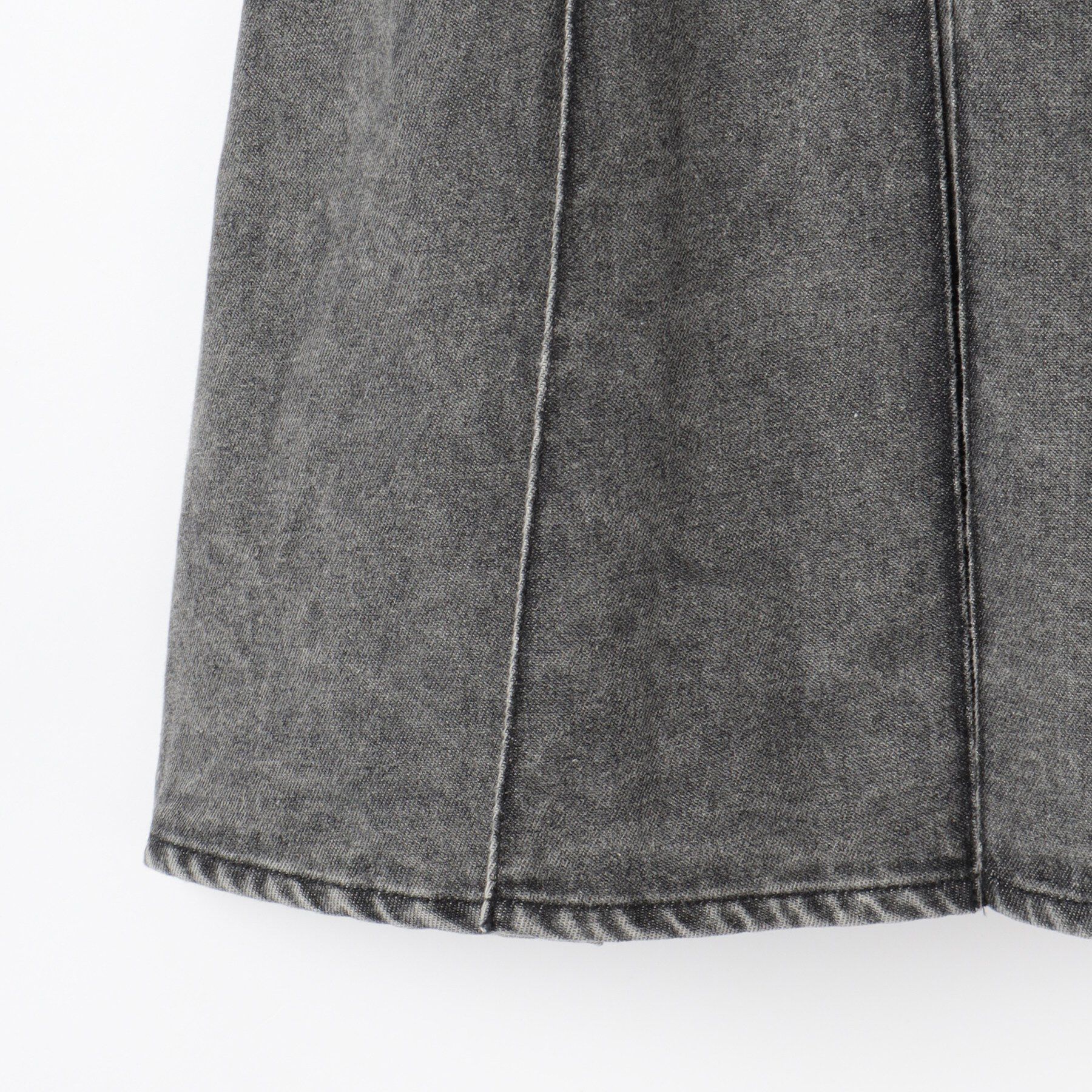 SHOO･LA･RUE「【100-150cm】デニムジップジャンスカ」|ワンピース|