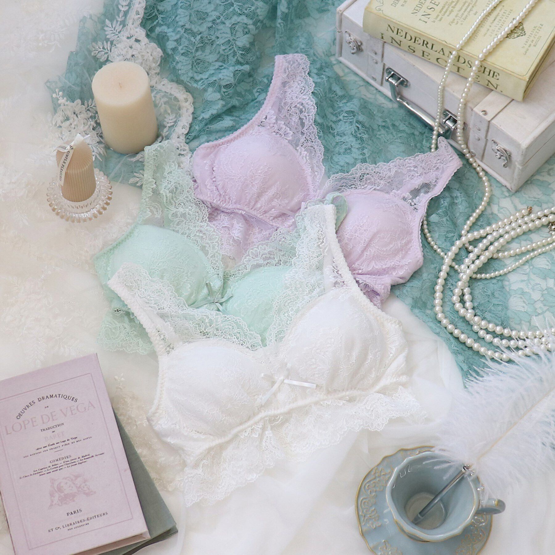 Risa Magli「マリッジ おやすみブラ」|インナー|