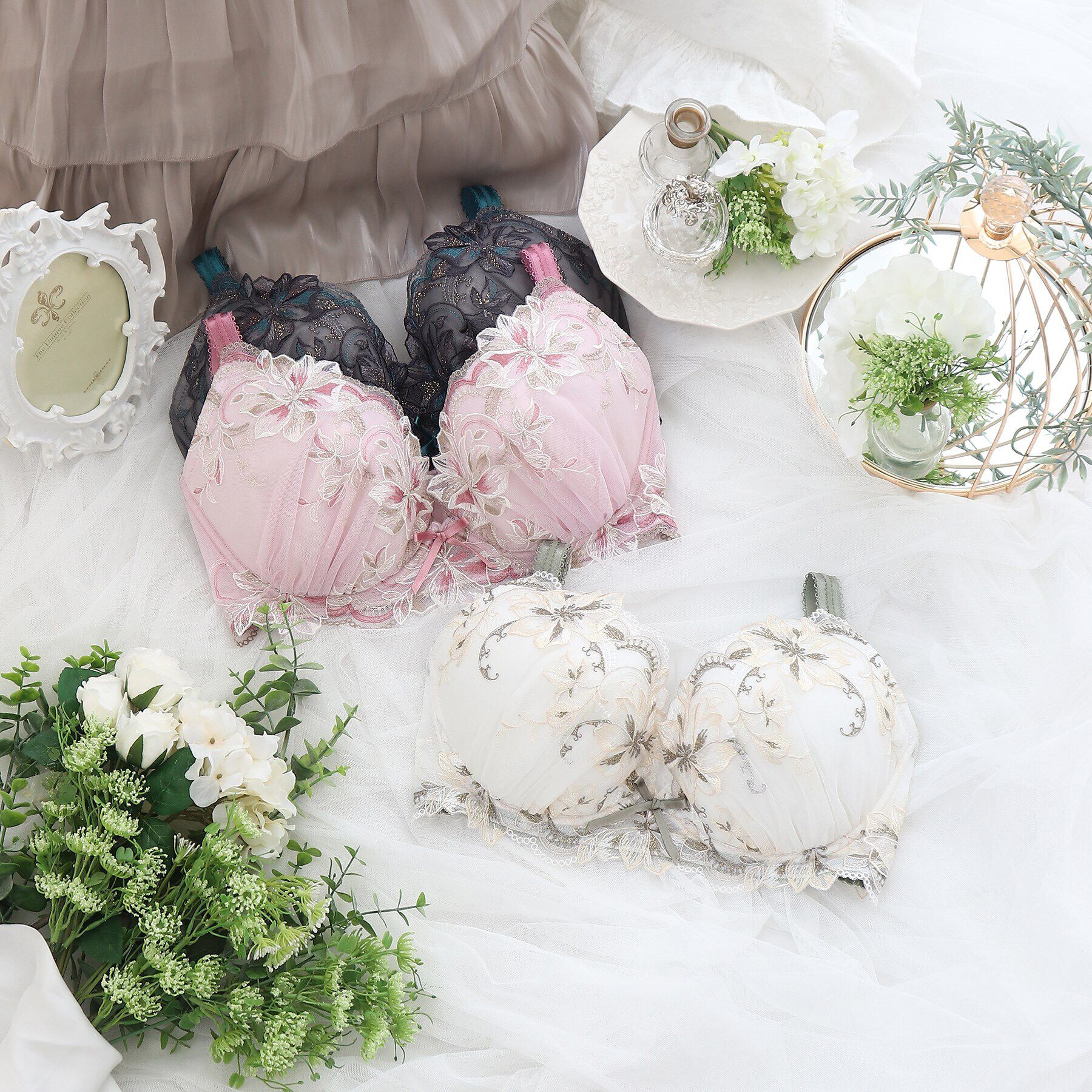 Risa Magli「フュシア ブラジャー」|インナー|