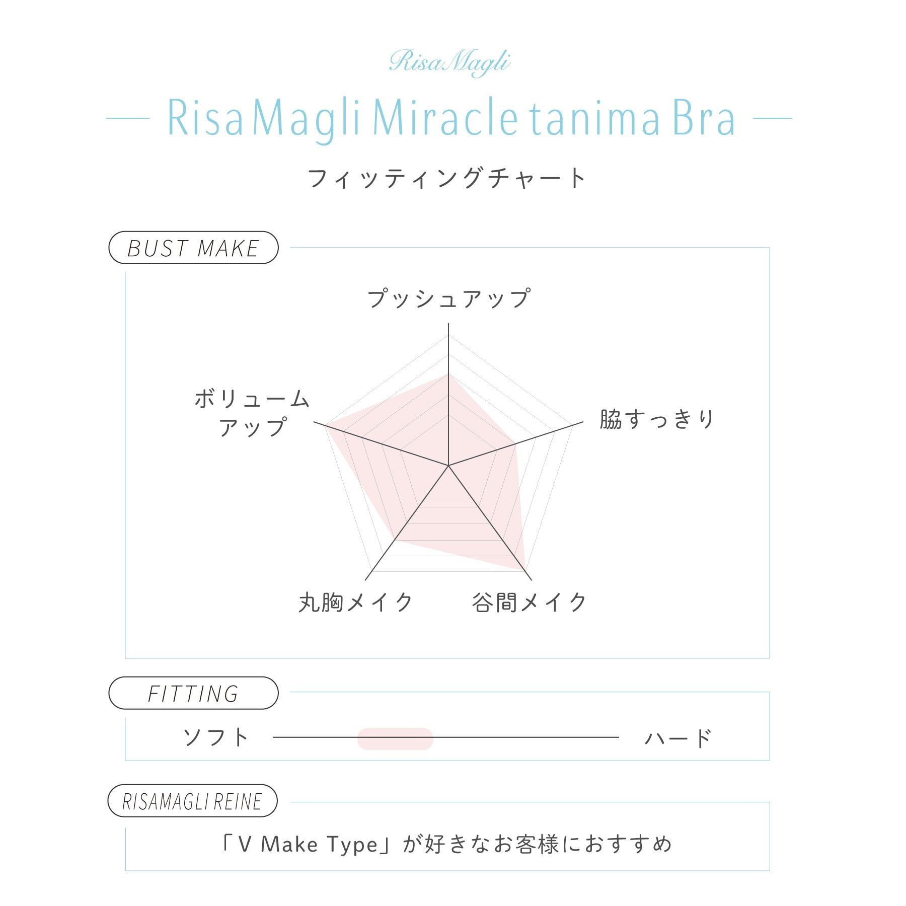 Risa Magli「ブラム ブラジャー（B-D）＜リサマリ ミラクル谷間ブラ＞」|インナー|