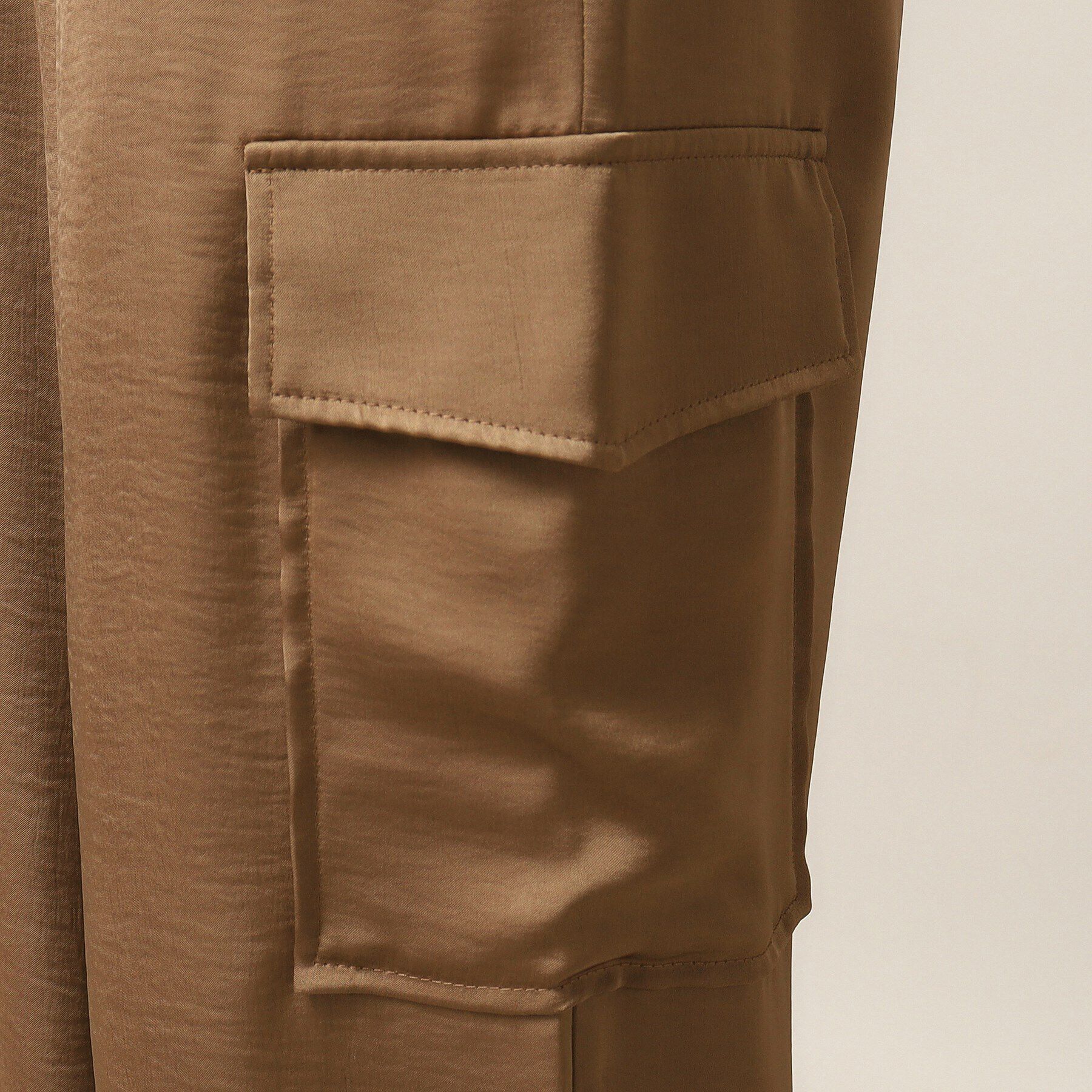 ITS&rsquo;DEMO「【ウエストゴム／手洗い可】サテンパンツ」|その他|