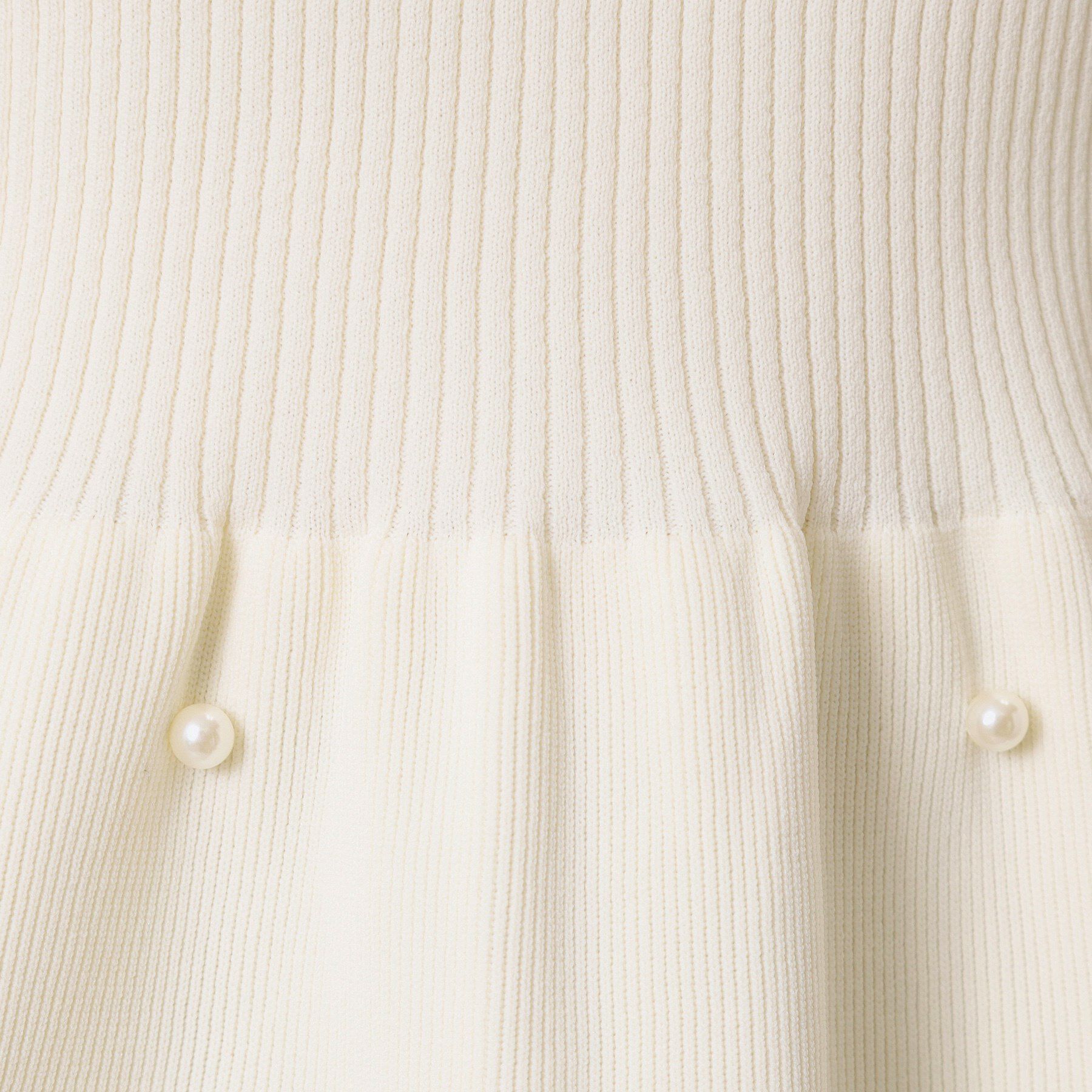 ITS&rsquo;DEMO「【手洗い可】ペプラムニット」|ニット・セーター|