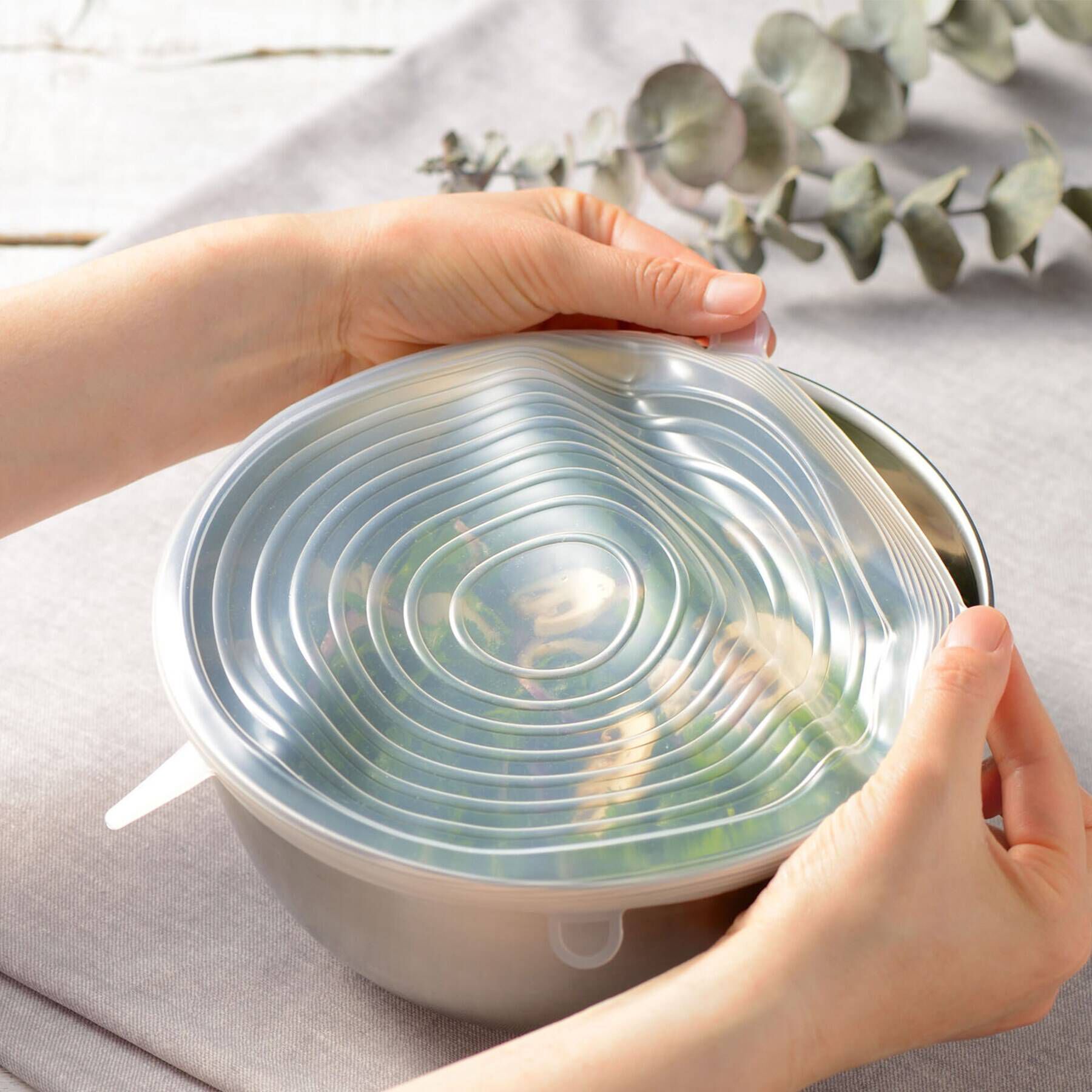 212 KITCHEN STORE「ラクーニ 丸型シリコーンラップＬ 3枚入」|食器・キッチングッズ|