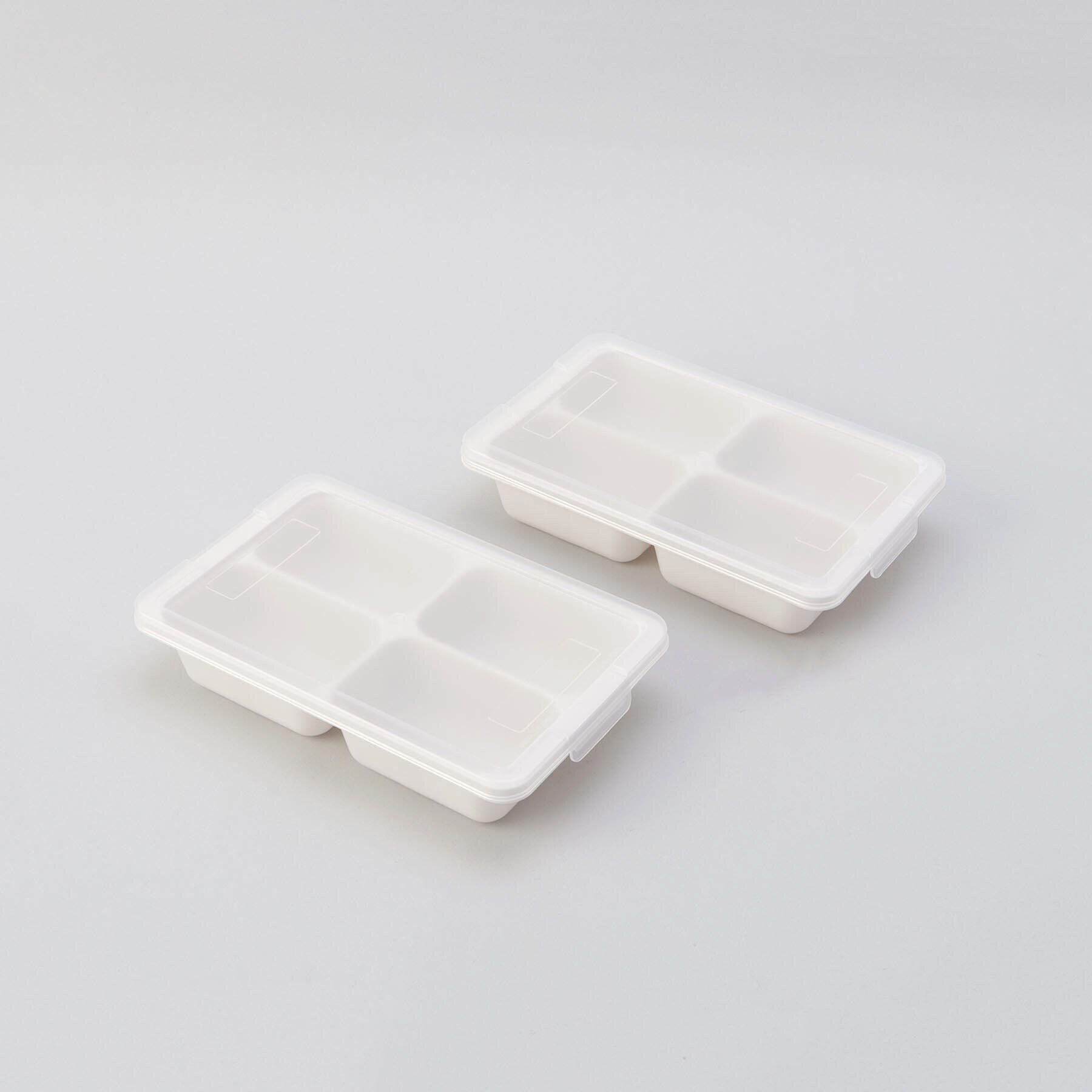 212 KITCHEN STORE「NEW冷凍つくりおき小分けトレー130&times;4ブロック 2個組」|食器・キッチングッズ|その他