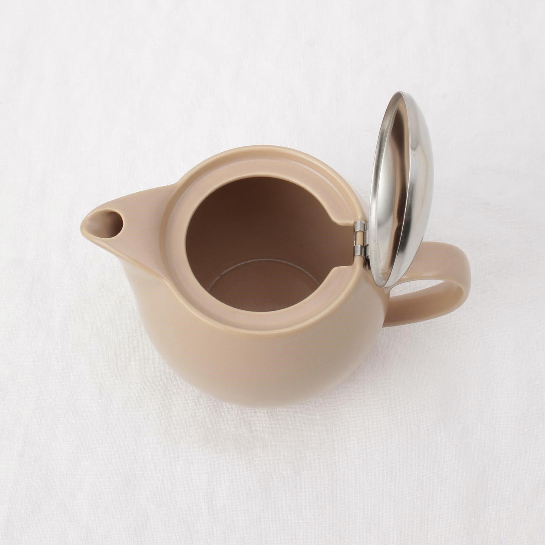 212 KITCHEN STORE「ユニバーサルティーポット3人用 シルキーベージュ ＜ZEROJAPAN ゼロジャパン＞」|食器・キッチングッズ|