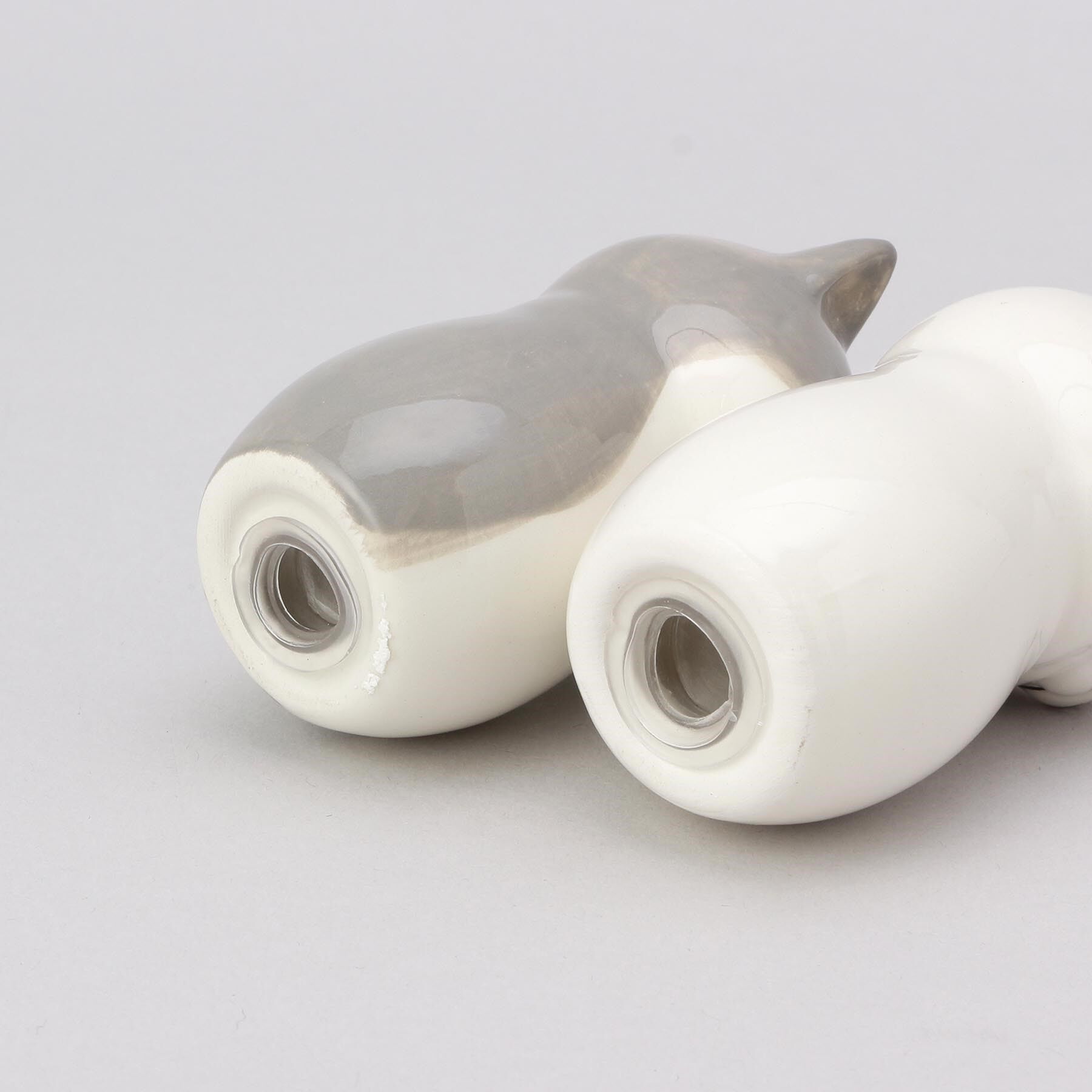 212 KITCHEN STORE「キャットセラミック SPセット シロ&ハチワレ」|食器・キッチングッズ|