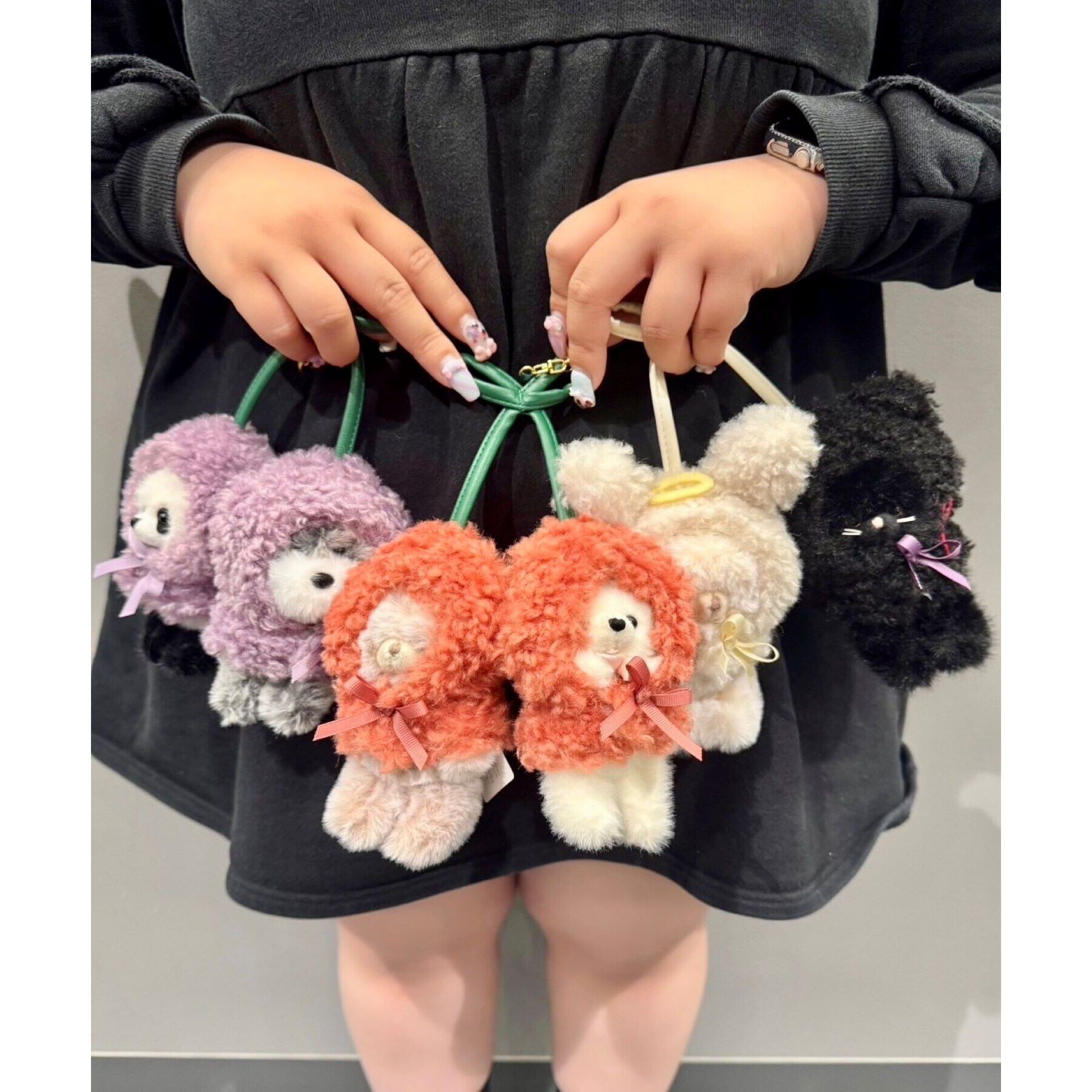 Ober Tashe「【推し活グッズ】さくらんぼ推しぬいポンチョキーホルダー」|キーケース|