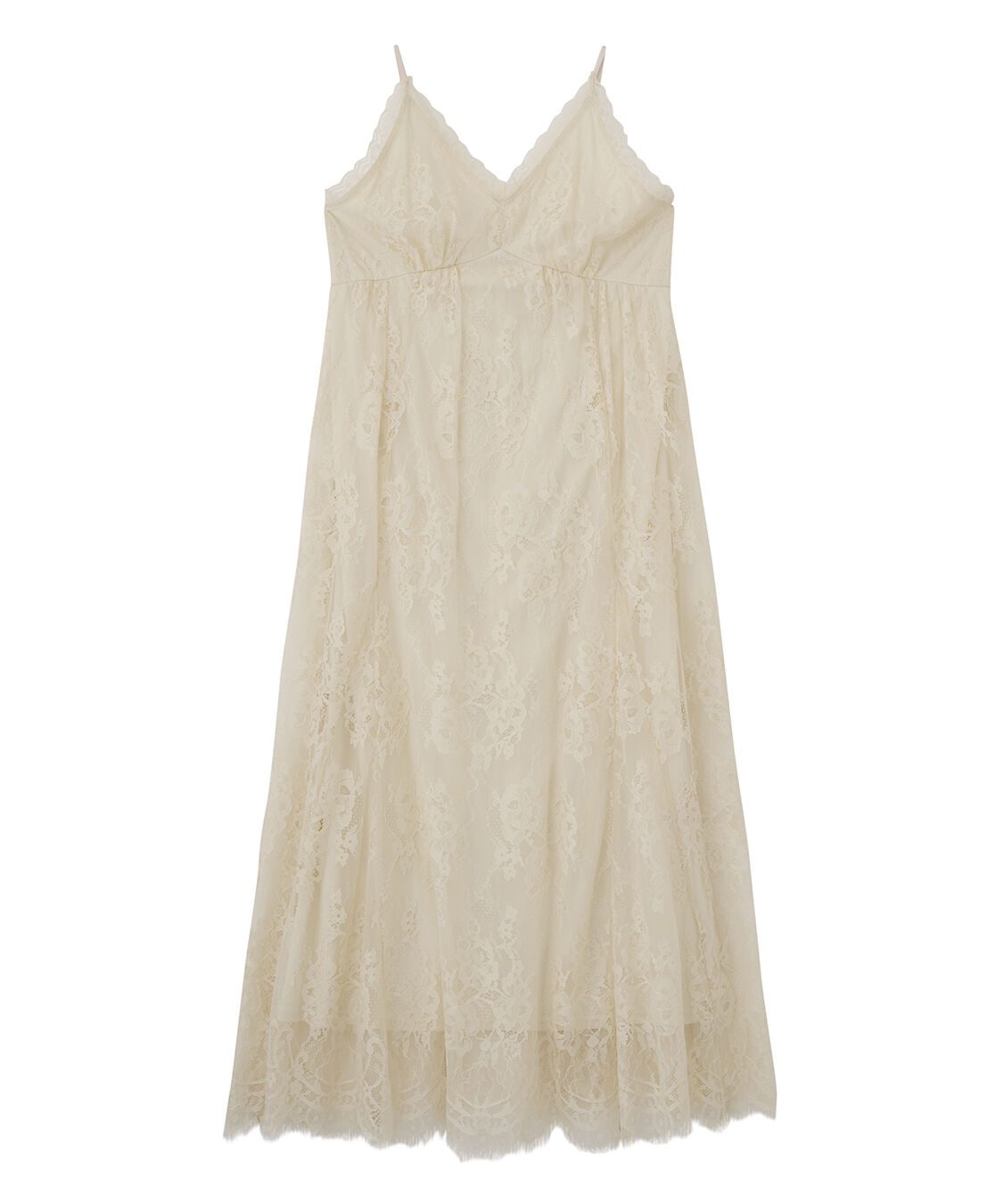 COCO DEAL「ニットカーデ&times;レースキャミワンピース」|ワンピース|