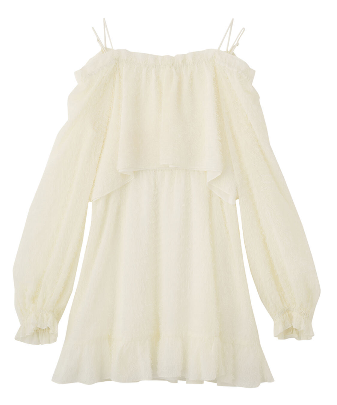 COCO DEAL「フラッフィーオフショルミニワンピース」|ワンピース|