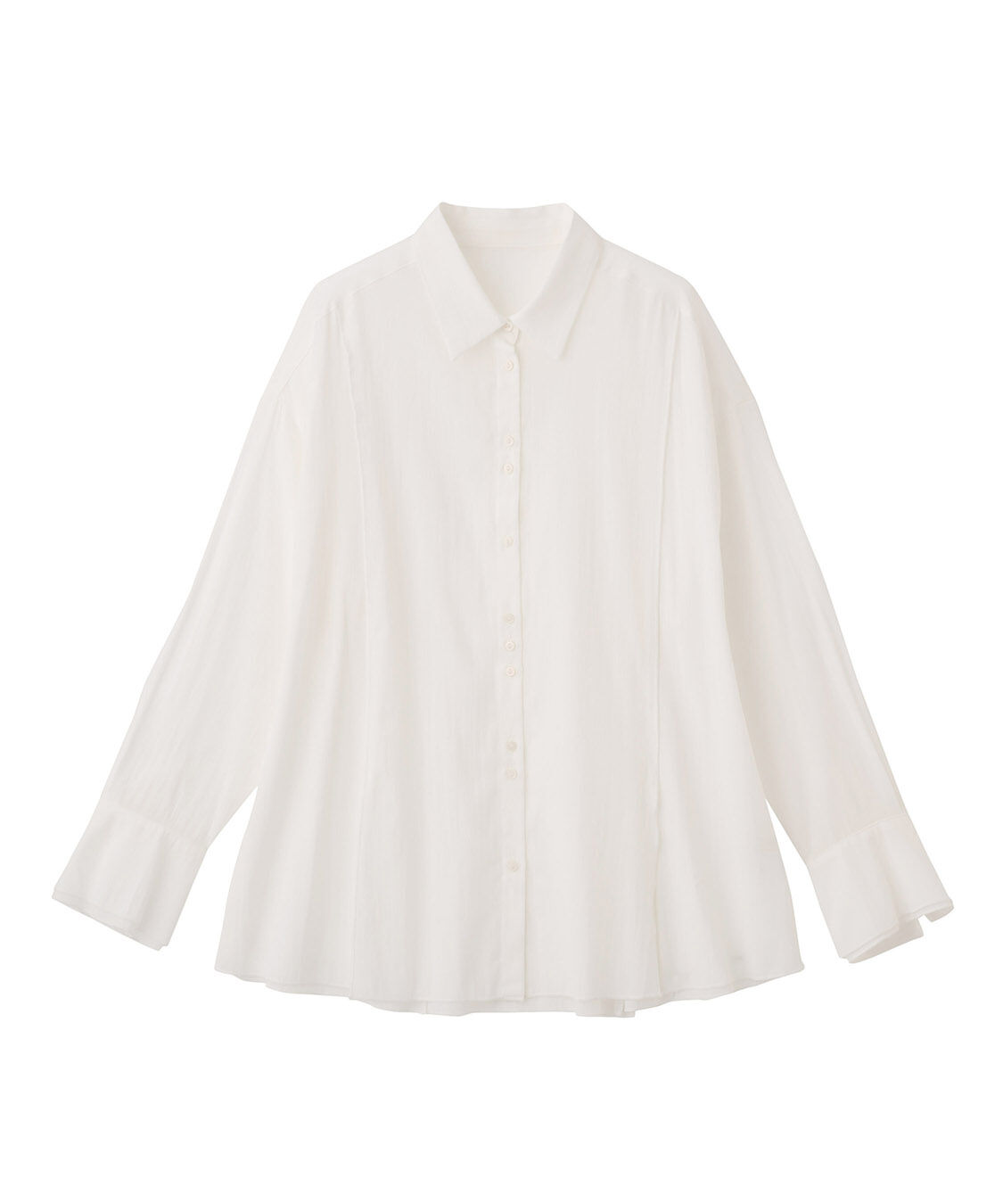 COCO DEAL「ボタンデザインスリットシャツ」|シャツ・ブラウス|