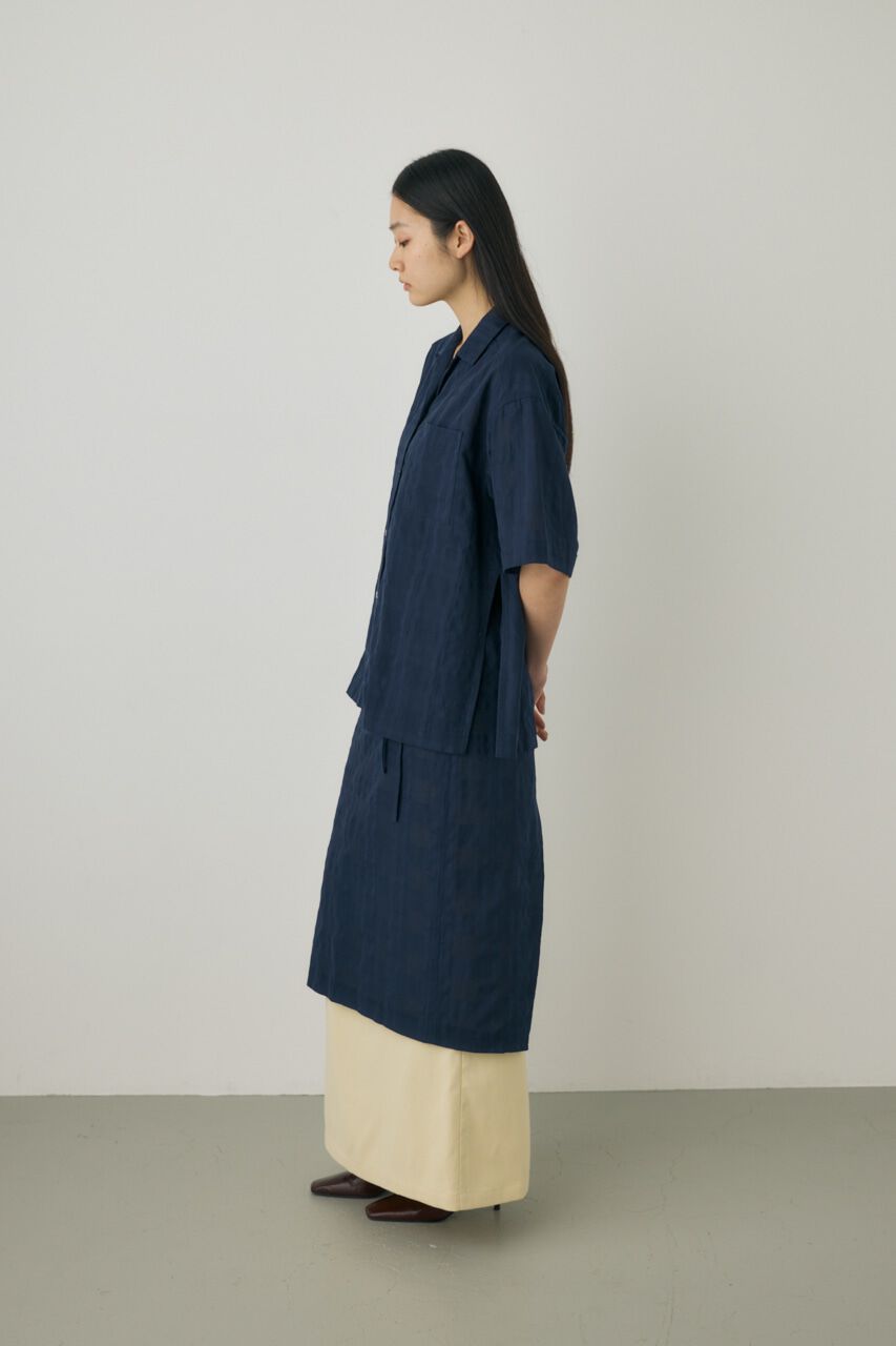 MOUSSY「シアーチェックシャツ オーガニックコットン使用」|シャツ・ブラウス|