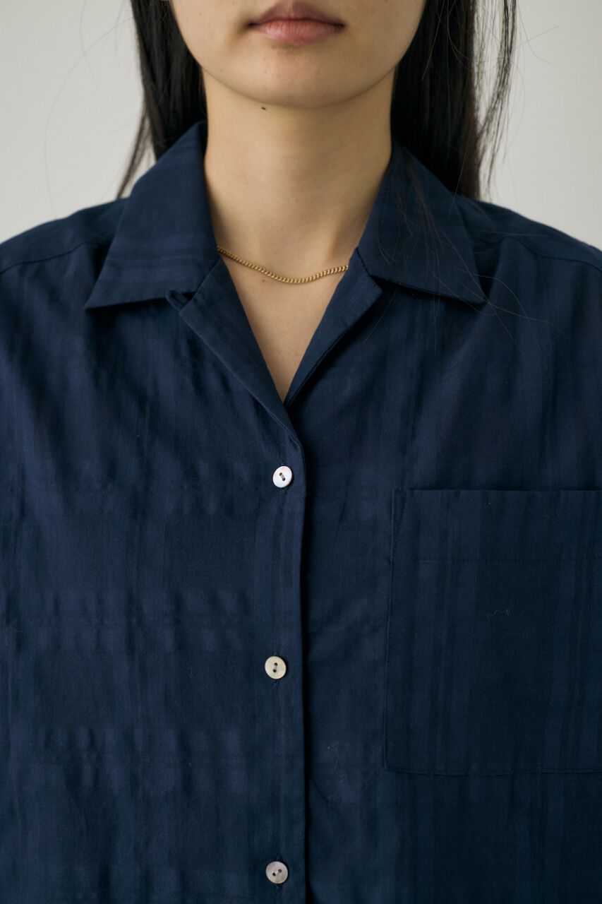 MOUSSY「シアーチェックシャツ オーガニックコットン使用」|シャツ・ブラウス|