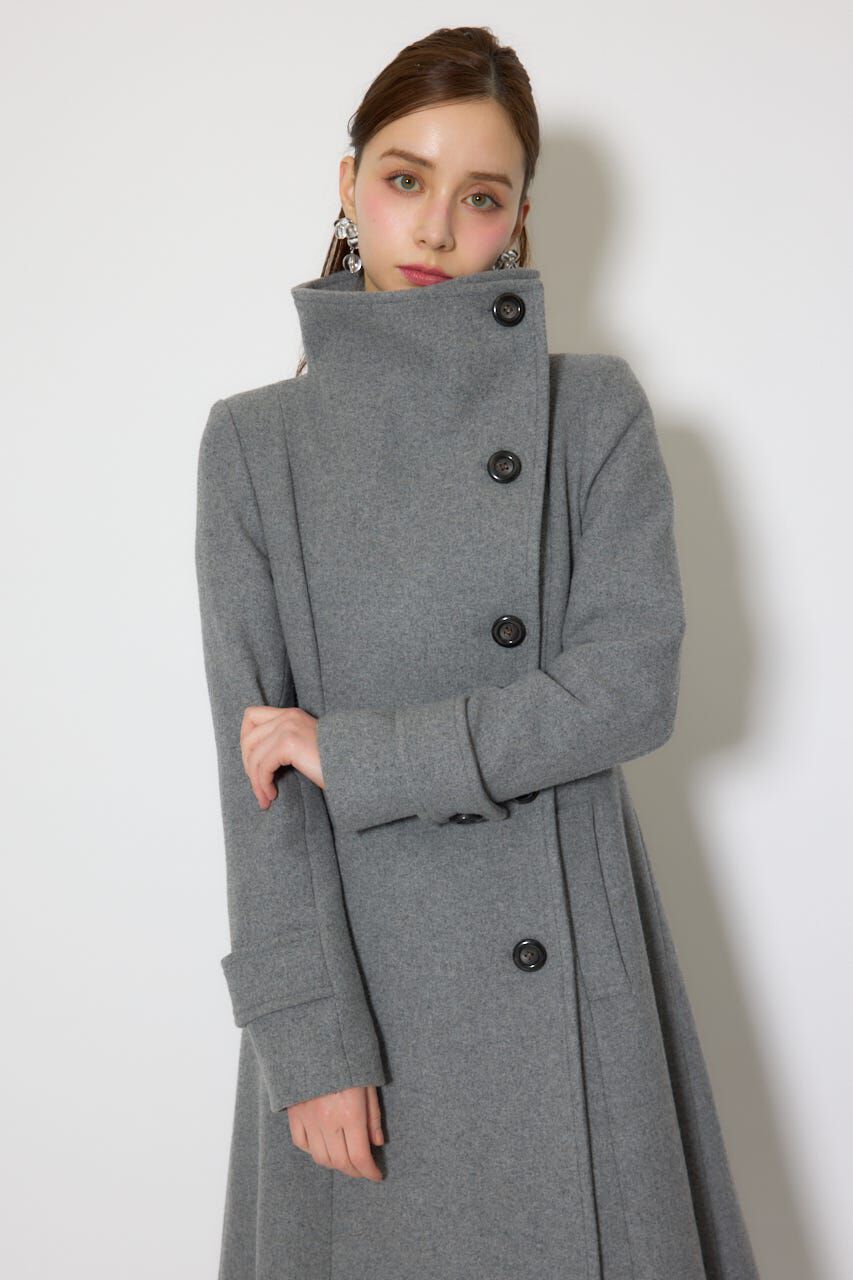 rienda「25オーバーネックシンデレララインコート」|その他|