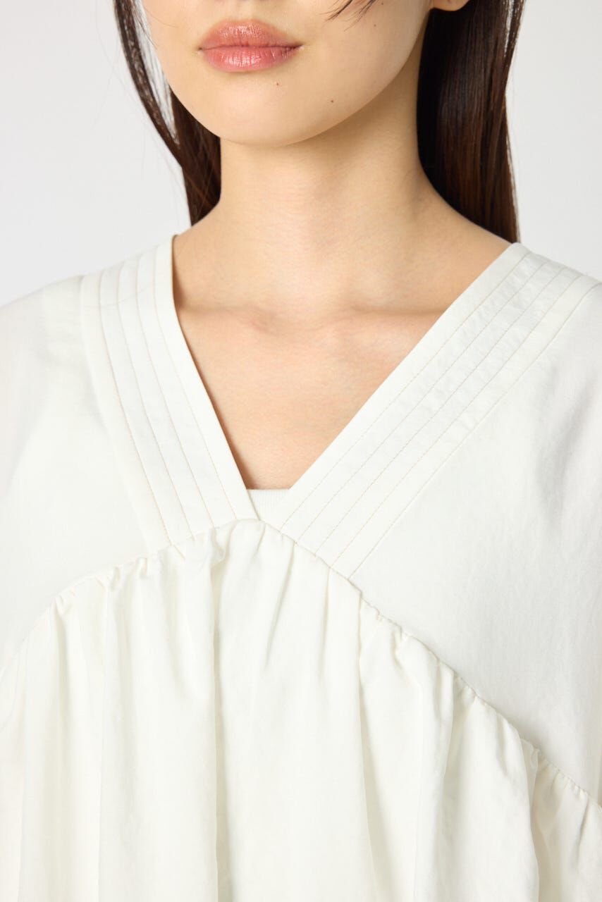 RODEO CROWNS「ギャザーチュニック2WAYブラウス」|シャツ・ブラウス|