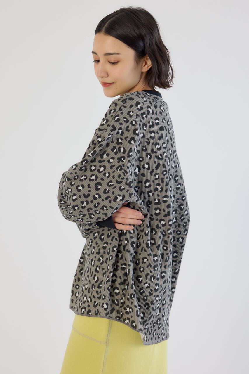 RODEO CROWNS「SHARE パターンワッフルトップス」|Tシャツ・カットソー|