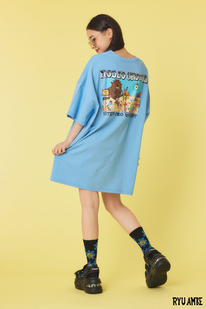RODEO CROWNS「(Ryu Ambe)SITW Tワンピース」|ワンピース|