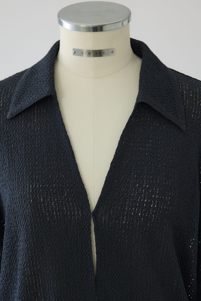 RIM.ARK 「Sheer lace hook tops」|シャツ・ブラウス|