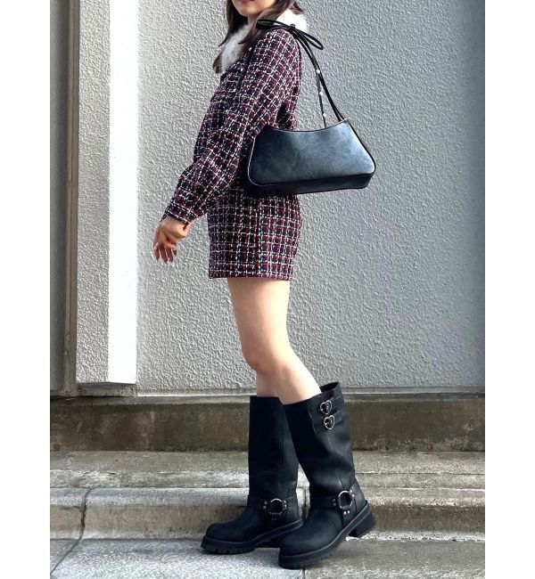 CALNAMUR「クラシカルツイードレイヤードライクミニマルショーツ」|その他|