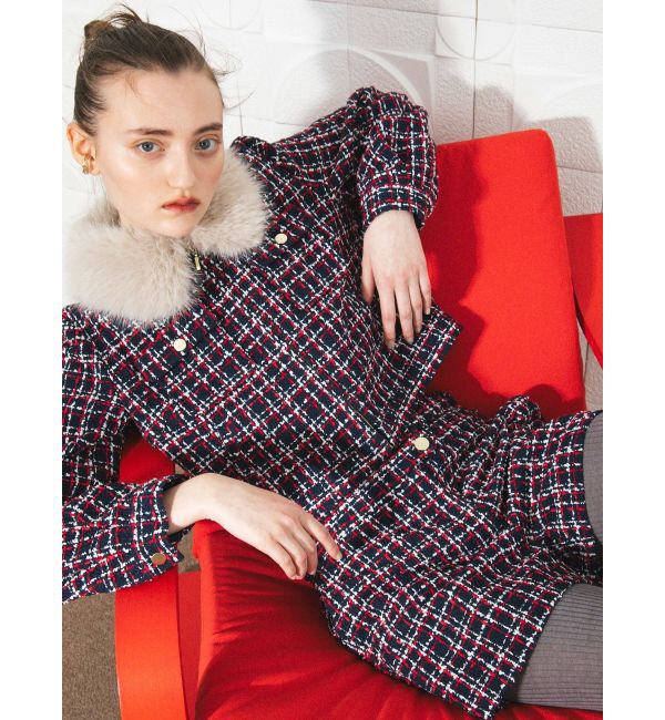 CALNAMUR「クラシカルツイードレイヤードライクミニマルショーツ」|その他|