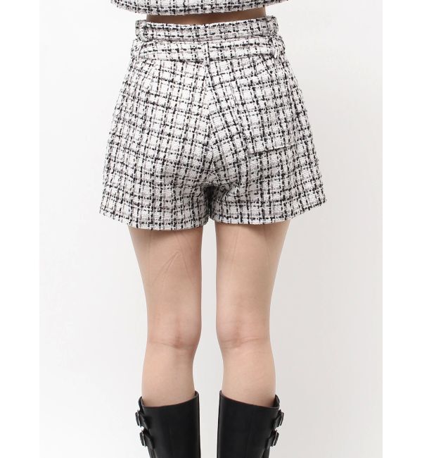 CALNAMUR「クラシカルツイードレイヤードライクミニマルショーツ」|その他|