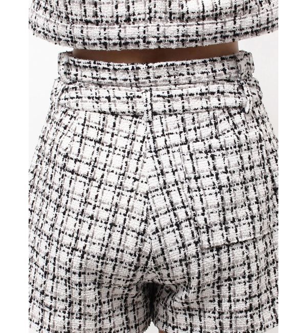 CALNAMUR「クラシカルツイードレイヤードライクミニマルショーツ」|その他|