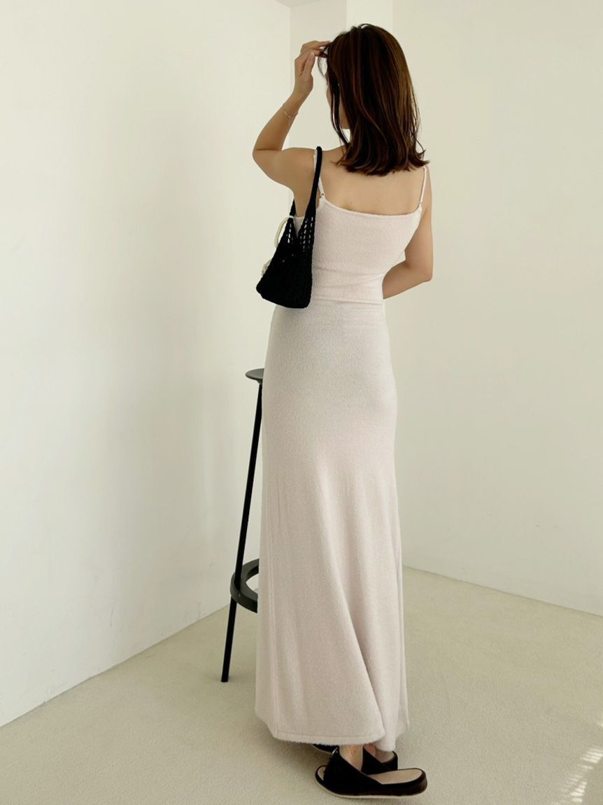 SNIDEL HOME「【接触冷感】【UVカット】ニットキャミワンピース」|ルームウェア|