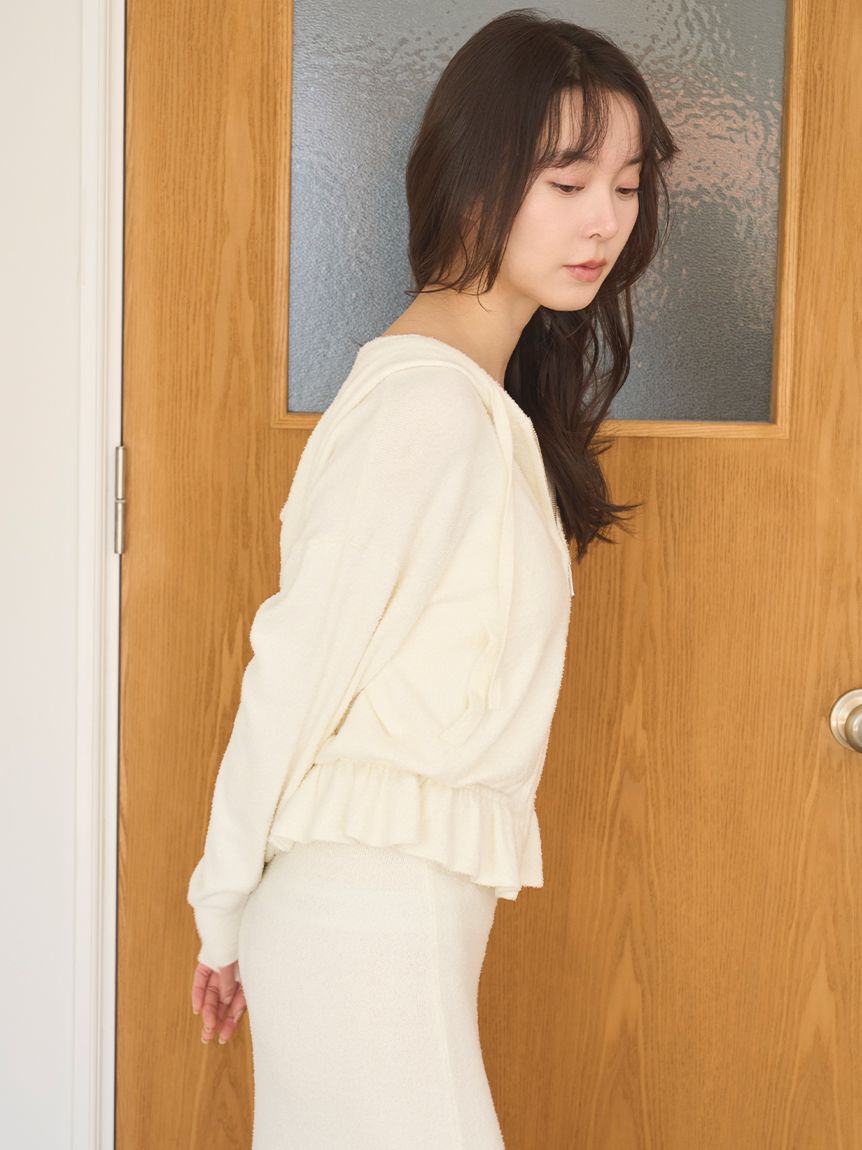 SNIDEL HOME「【接触冷感】【UVカット】ニットパーカー」|ルームウェア|