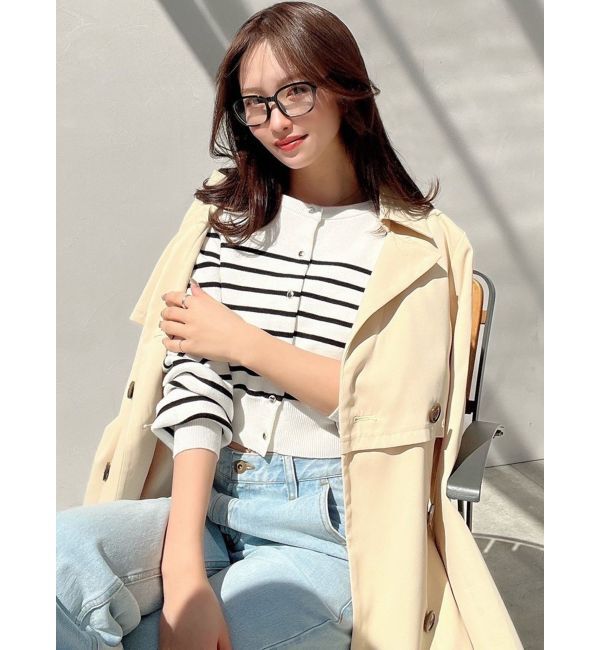 RESEXXY「レイヤードフレアトレンチコート」|トレンチコート|