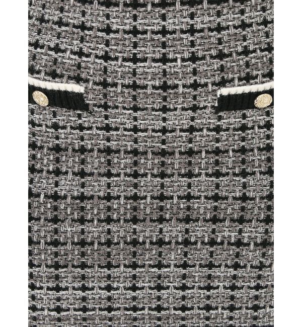 RESEXXY「ツイードニットバイカラースカート【セットアップ着用可能】」|スカート|