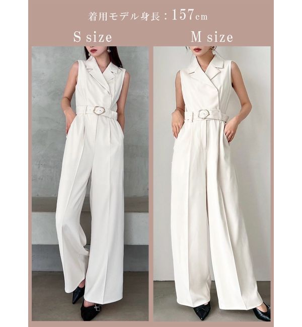 RESEXXY「テーラーワイドコンビネゾン」|オールインワン|