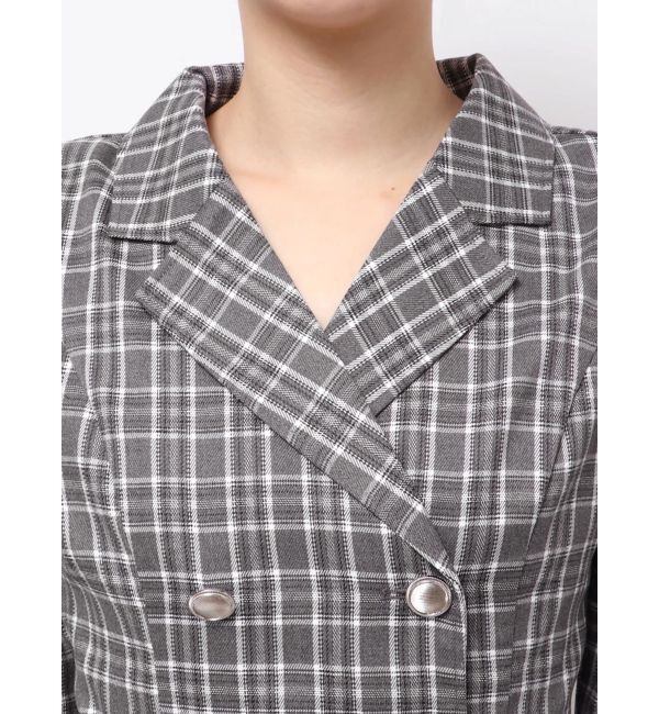 RESEXXY「ヘムフリルテーラードミニワンピース」|ワンピース|