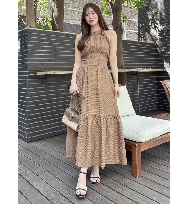 dazzlin「【再生産】アメスリフリルシェイプワンピース」|ワンピース|