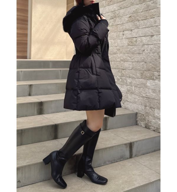 dazzlin「ウエストマークレディダウンコート」|ダウン|