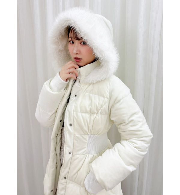 dazzlin「ウエストマークレディダウンコート」|ダウン|