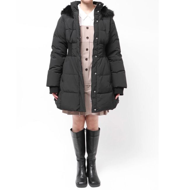 dazzlin「ウエストマークレディダウンコート」|ダウン|