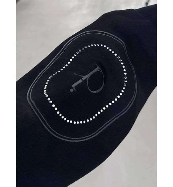 dazzlin「【吉田朱里】ストーンアートハーフジップフーディ」|パーカー|