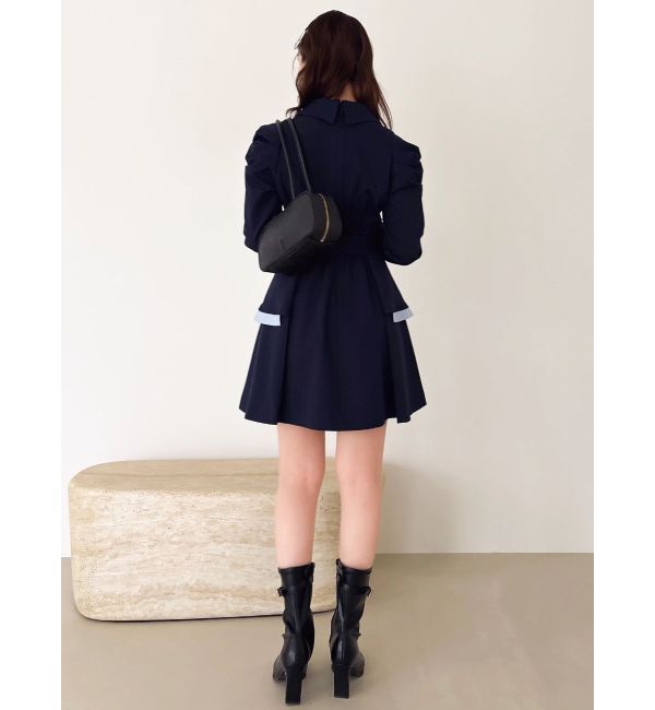 dazzlin「ビッグカラートレンチミニワンピース」|ワンピース|