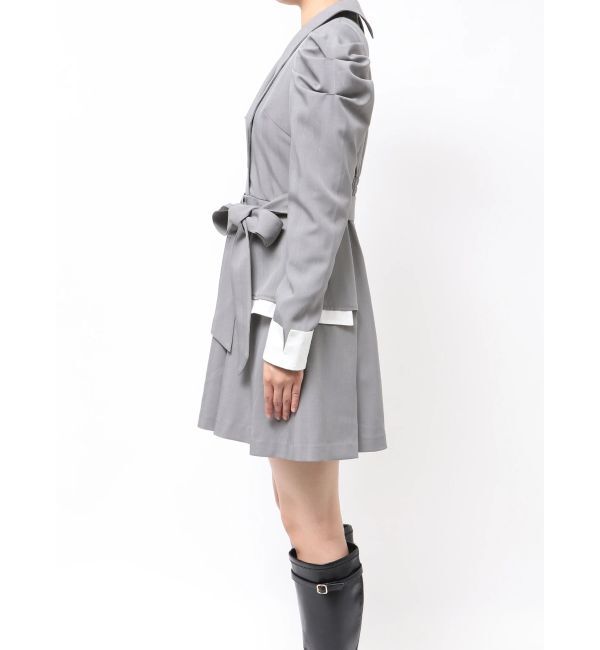 dazzlin「ビッグカラートレンチミニワンピース」|ワンピース|