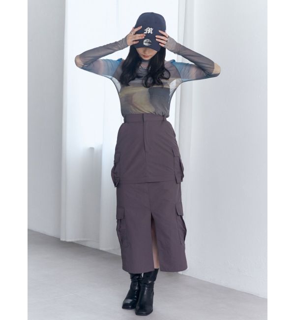 MURUA「2WAYカーゴスカート」|スカート|