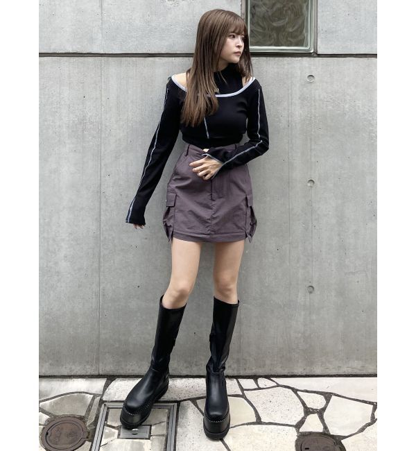 MURUA「2WAYカーゴスカート」|スカート|