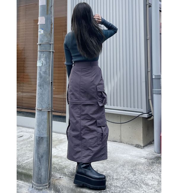 MURUA「2WAYカーゴスカート」|スカート|