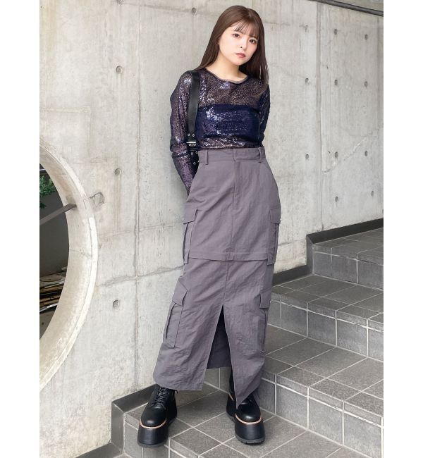 MURUA「2WAYカーゴスカート」|スカート|